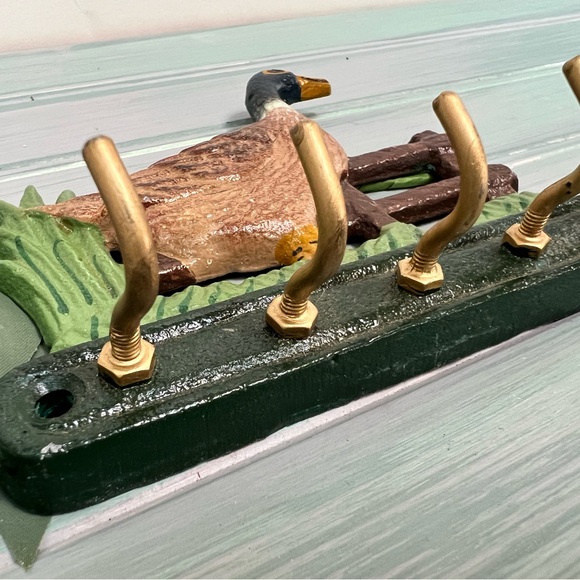 Vintage mallard Duck Metal Key Hook 🦆 - Picture 2 of 5